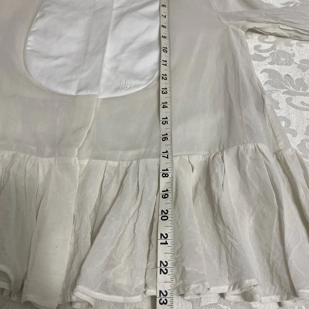 - Giambattista Valli Blouse white blouse size 40 or XS made in Italy - Picture 13 of 13